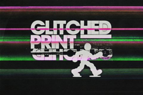 GLITCHED PRINT TEXTURE PACK