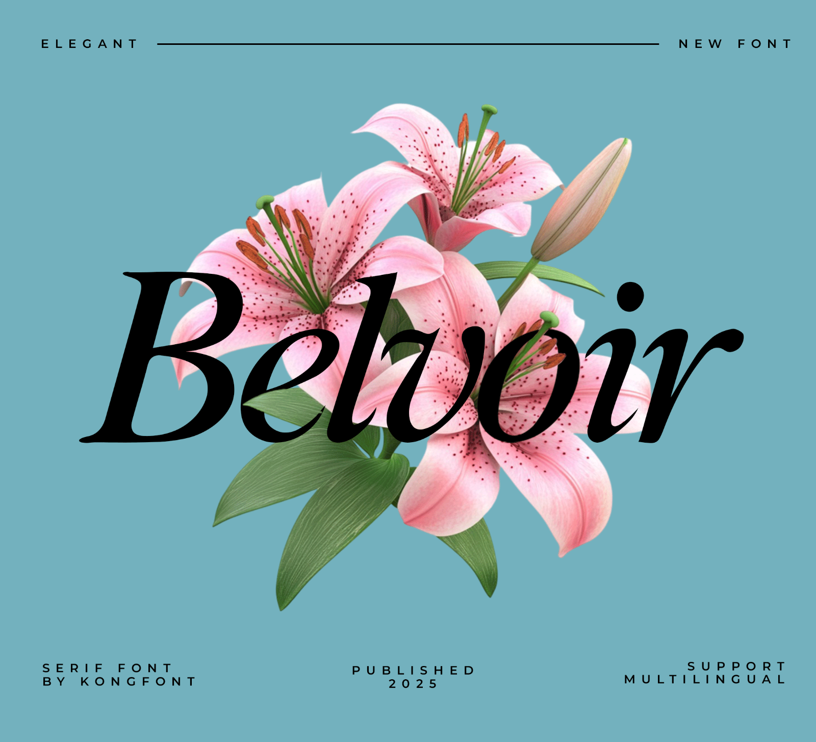 Belvoir – Modern Classy Serif Font — image 1
