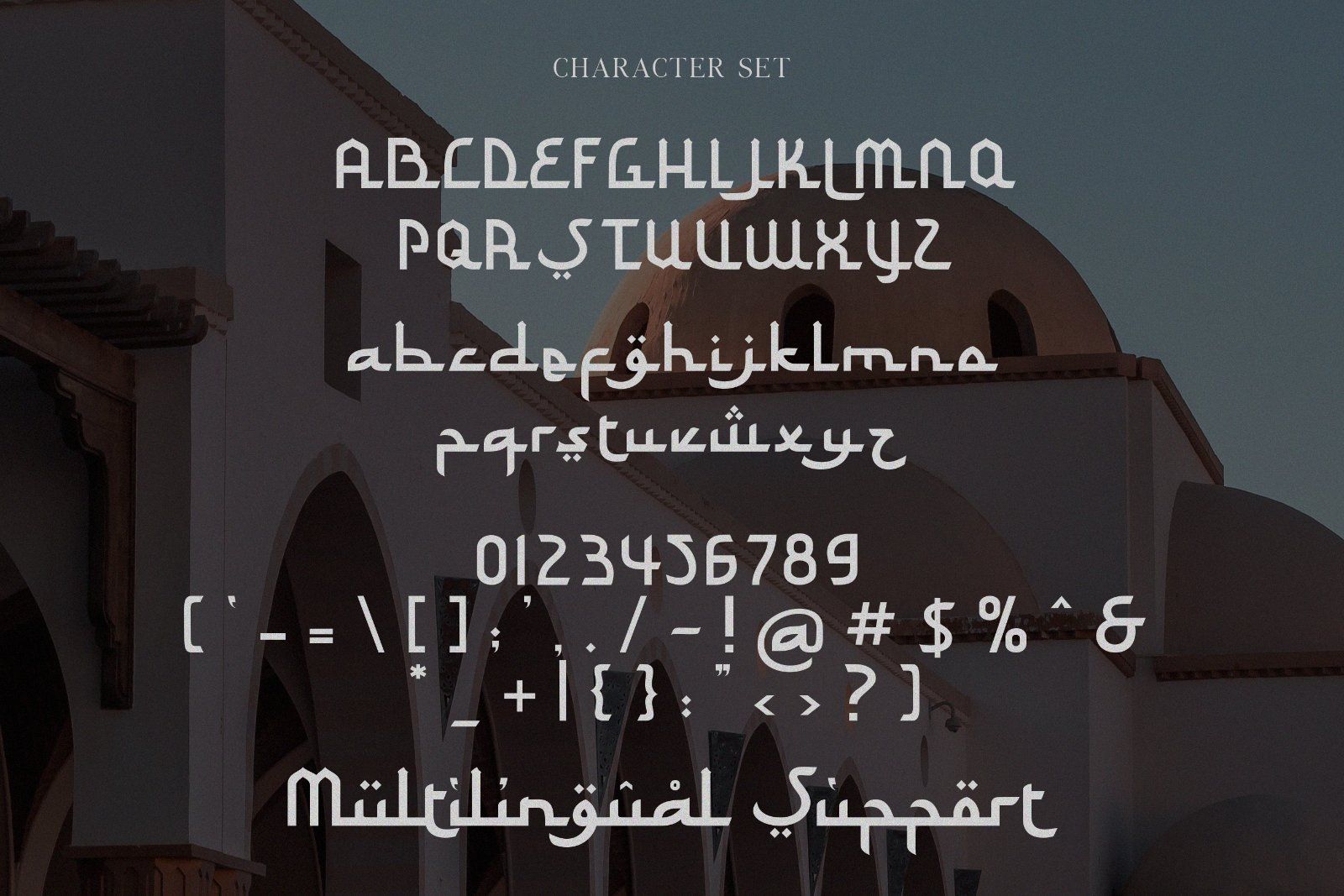 Abizhar - Arabic Display Font — image 9