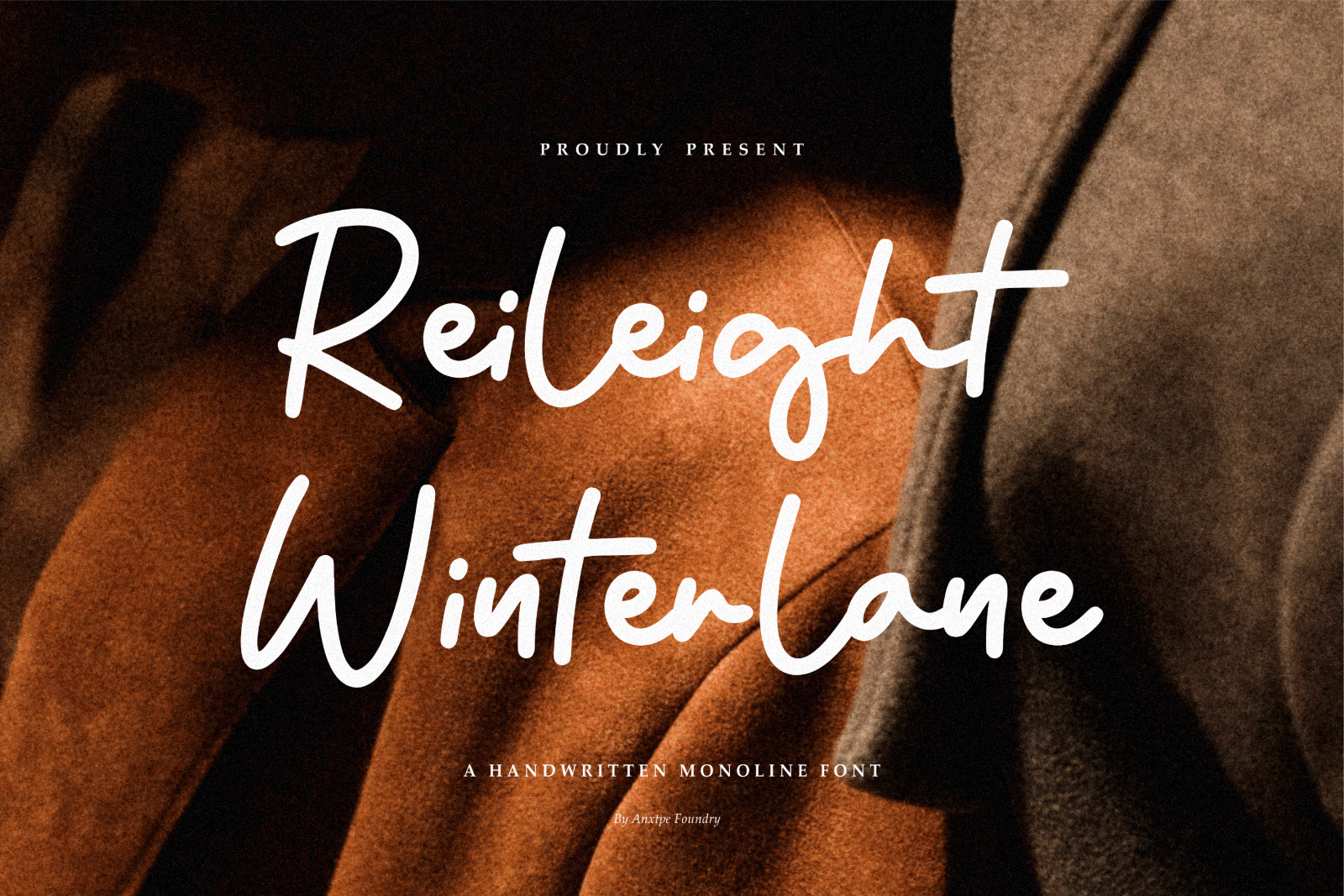 Reileight Winterlane - Monoline Script Font