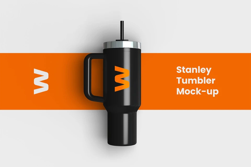 Stanley Tumbler Mockup