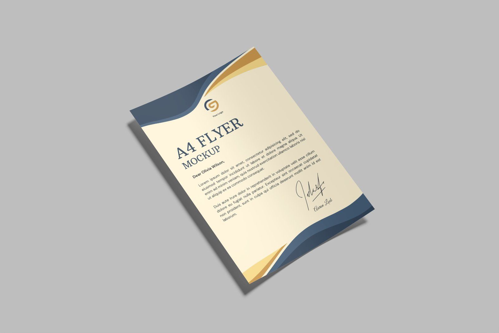 A4 Flyer Mockup — image 2