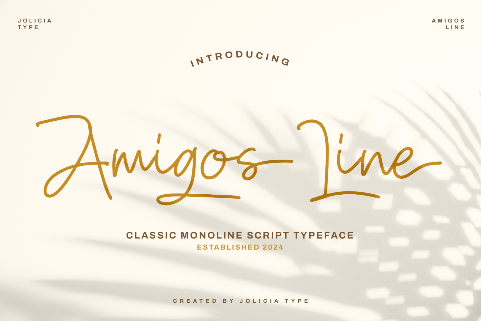 Amigos Line | Handwritten Font — image 1