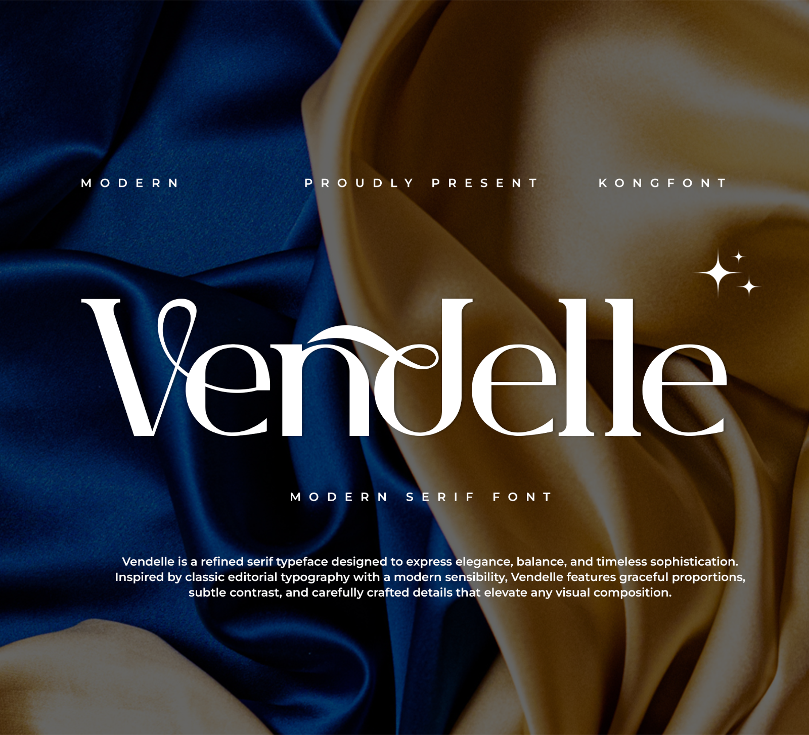 Vendelle – Modern Elegant Serif Font — image 1