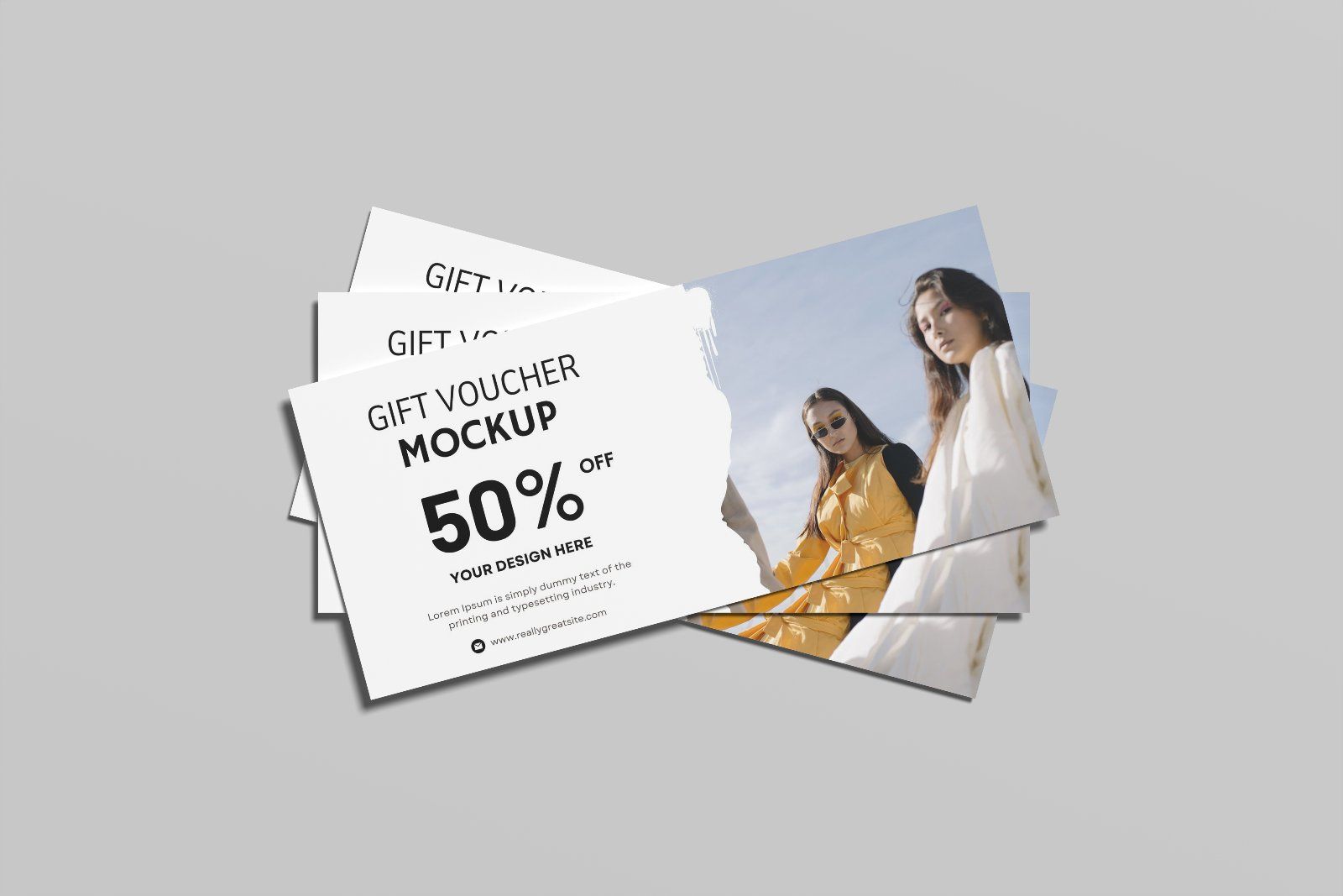 Gift Voucher Mockup