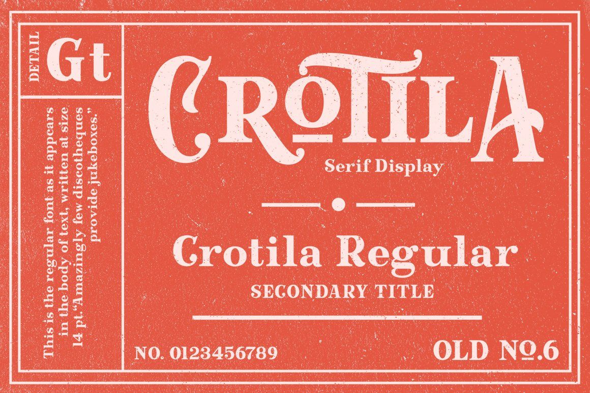 Crotila - Serif Display — image 1
