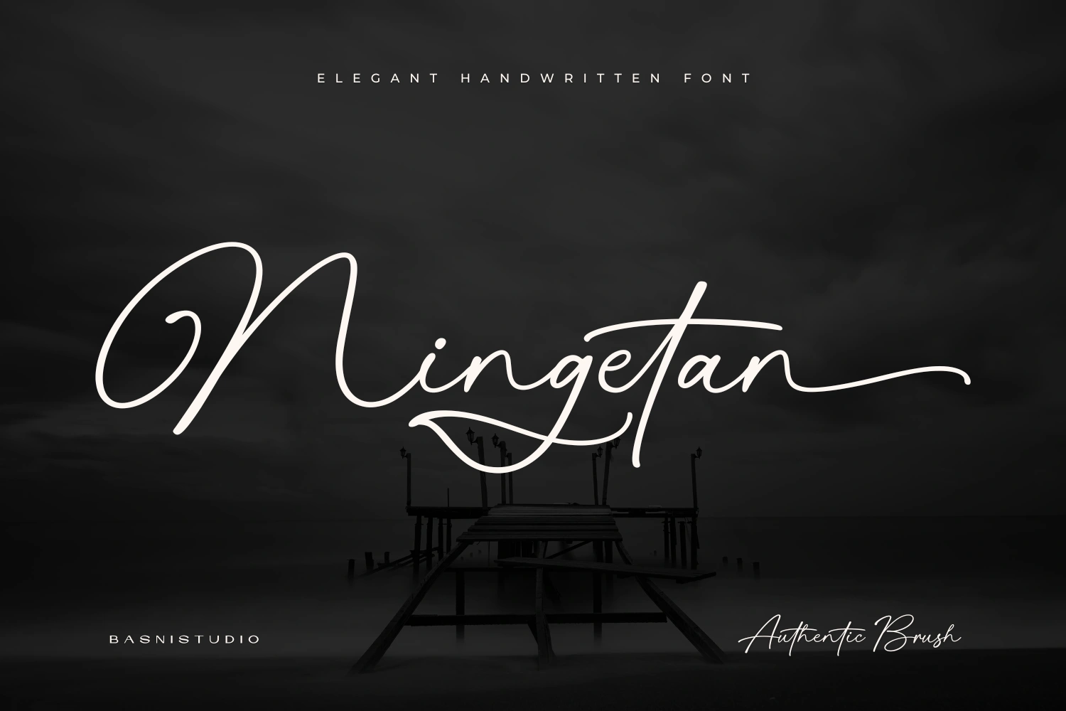 Ningetan Handwritten Font — image 1