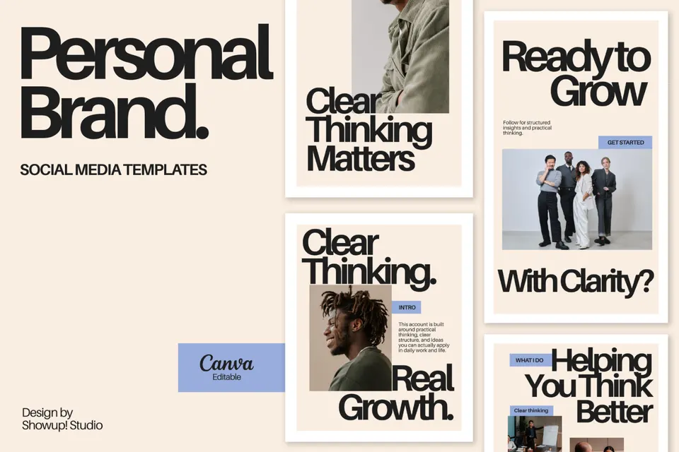 Personal Brand Social Media Kit