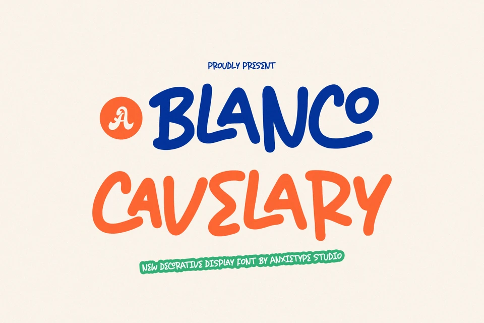 Blanco Cavelary - Stylish Handwriting Font