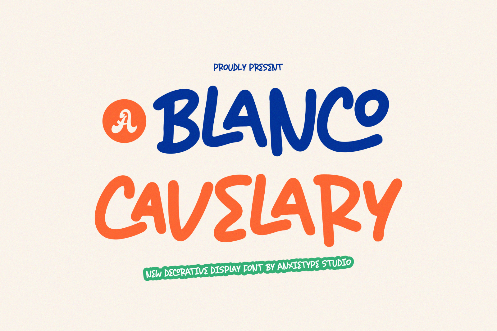 Blanco Cavelary - Stylish Handwriting Font