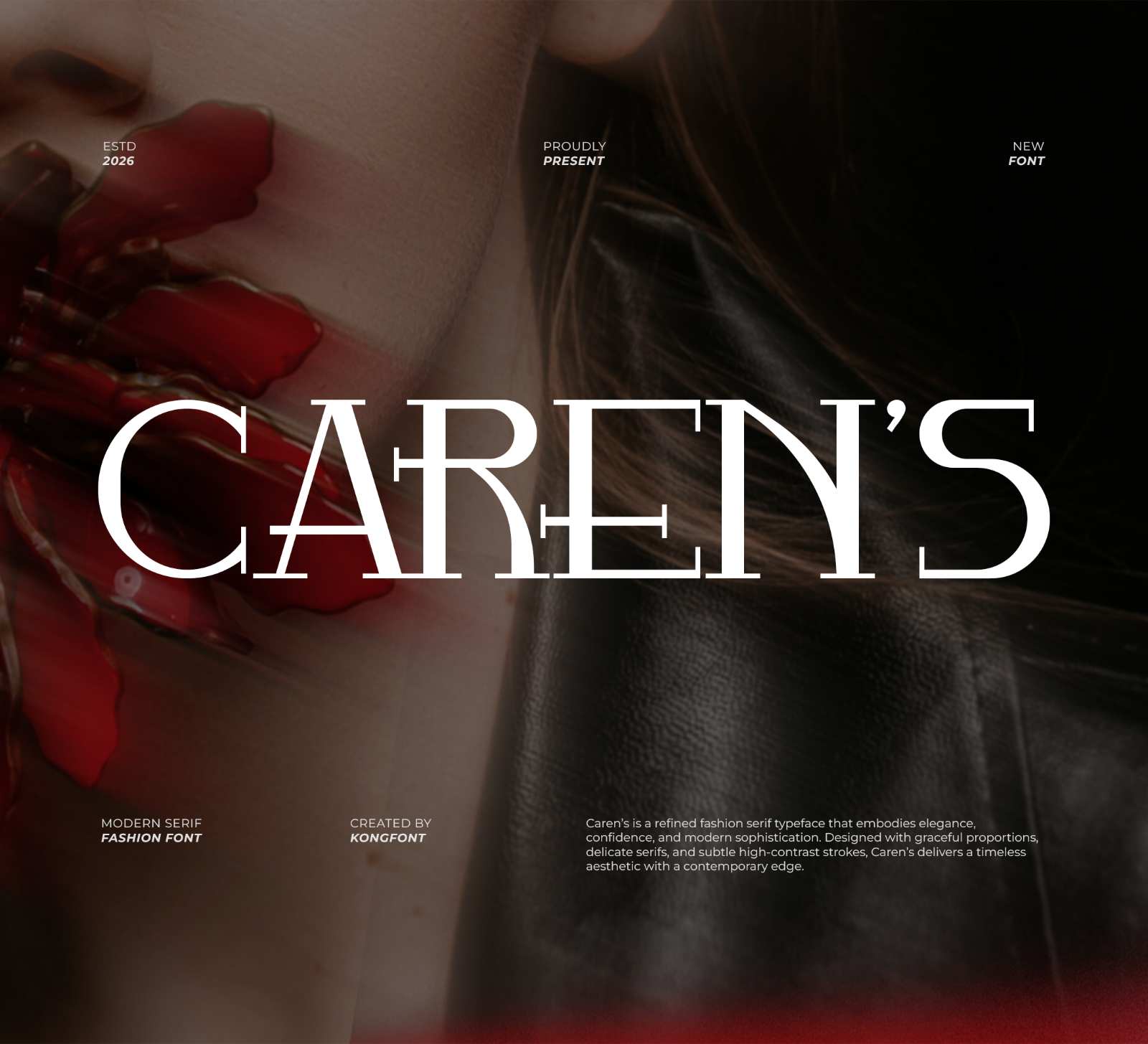 Caren’s – Modern Elegant Serif Font — image 1