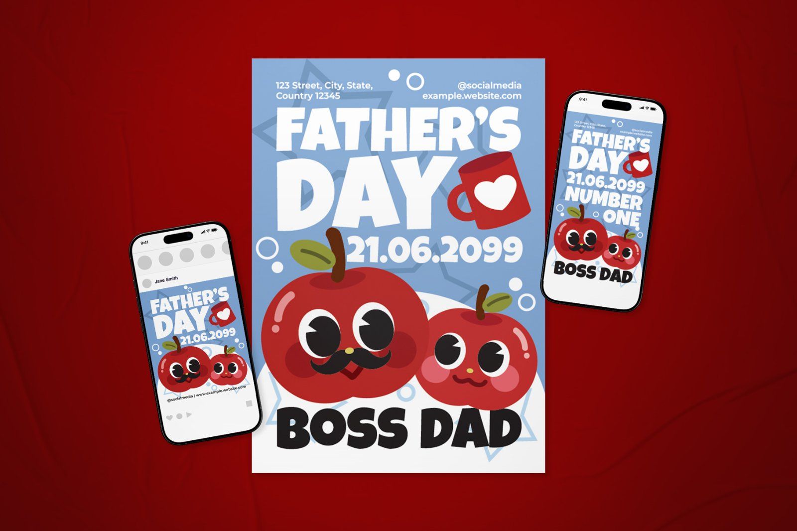 Father's Day Event Flyer Set — image 2