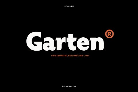 Garten - Sans serif Font