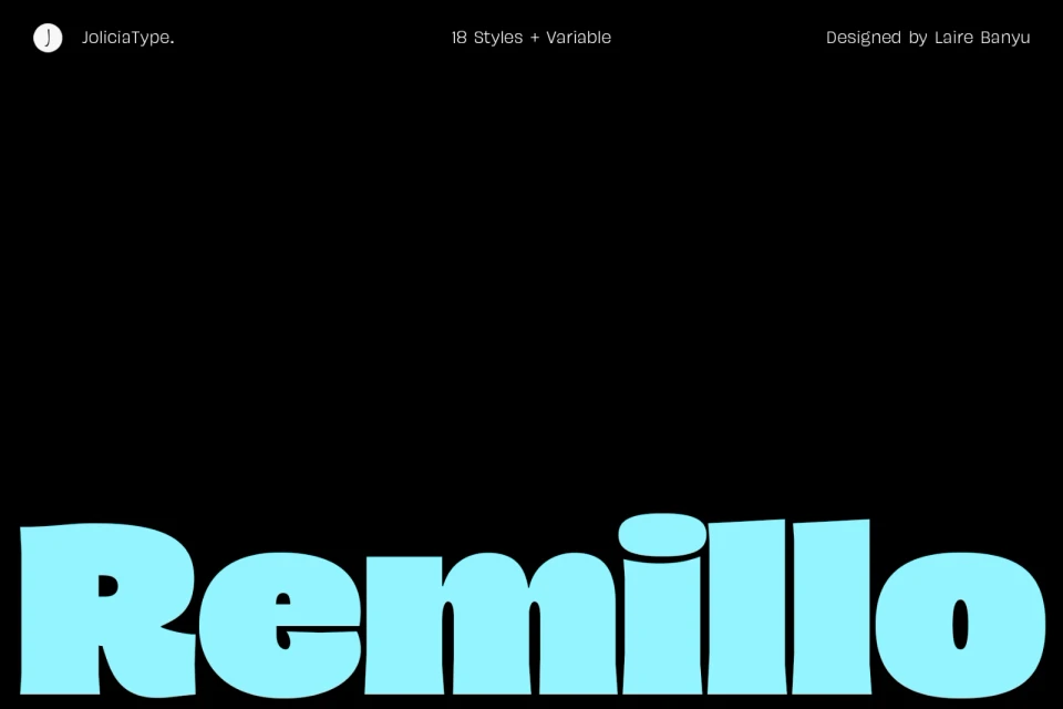 JT Remillo | Humanist Sans Serif