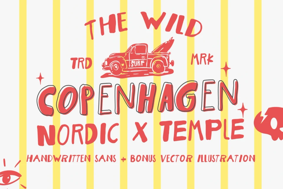 The Wild Copenhagen | Handmade Sans