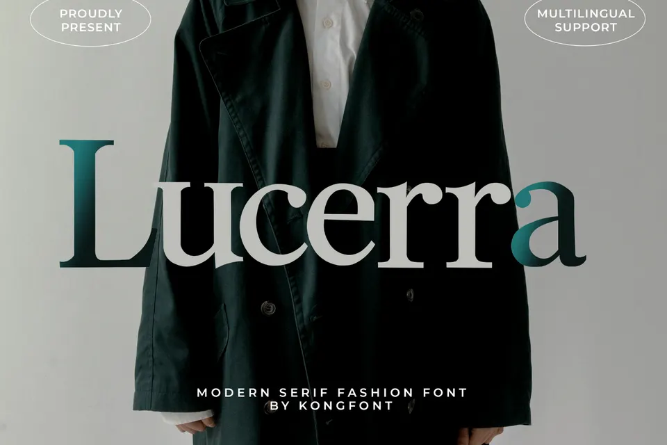 Lucerra – Modern Luxury Serif Font