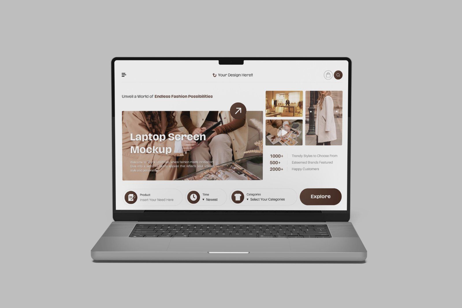 Laptop Mockup — image 2