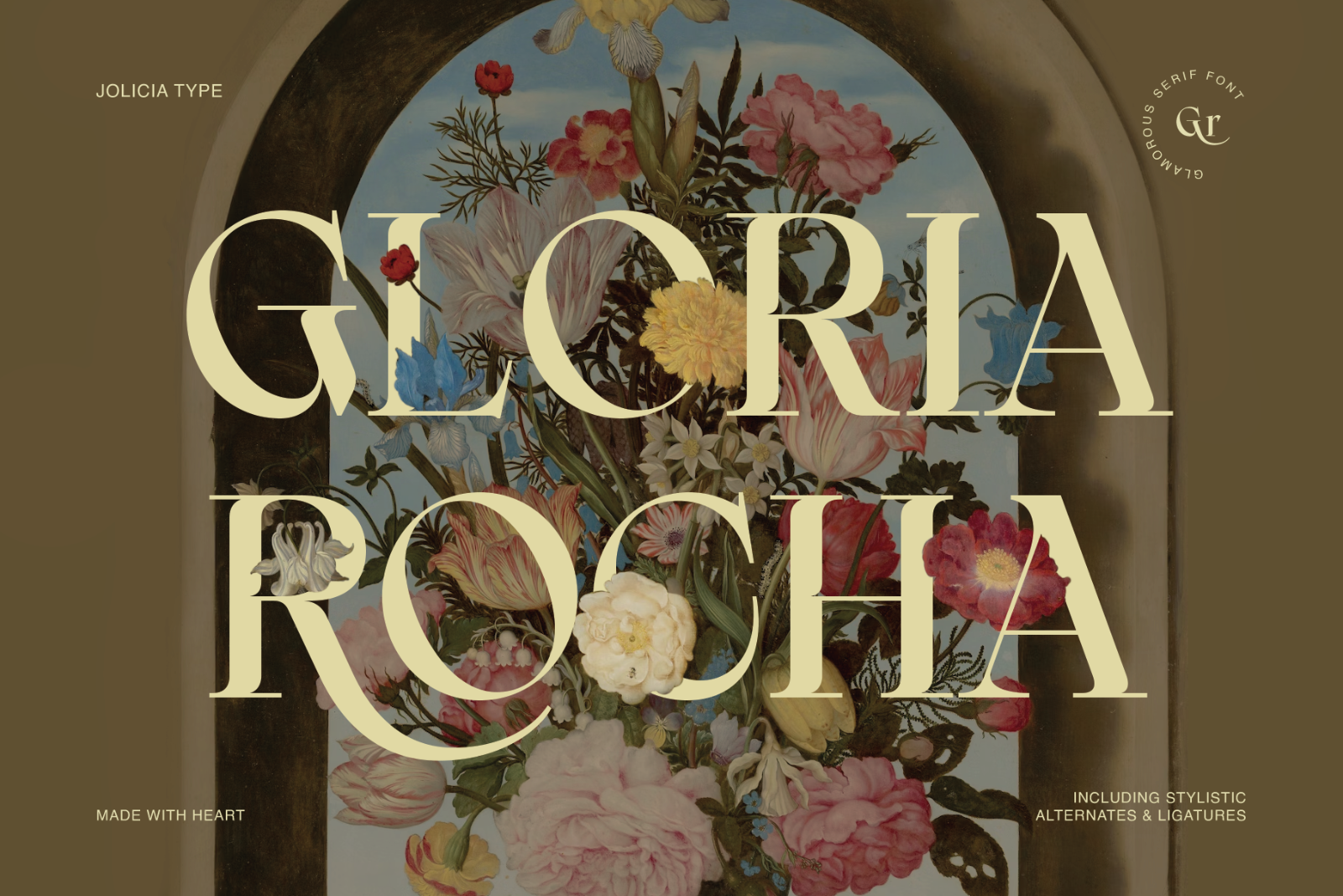 Gloria Rocha | Glamorous Serif Font — image 1