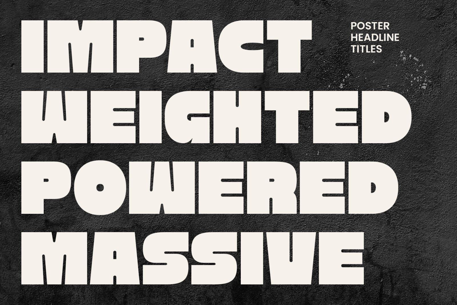 Megra | Modern Heavy Sans Serif Font