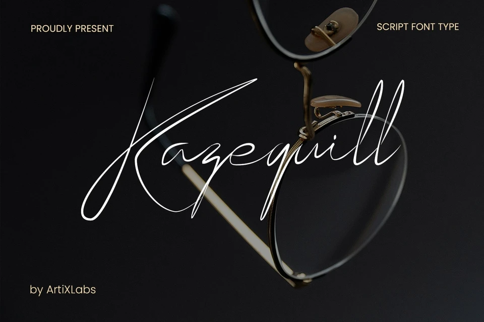 Kazequill Script Modern Elegant