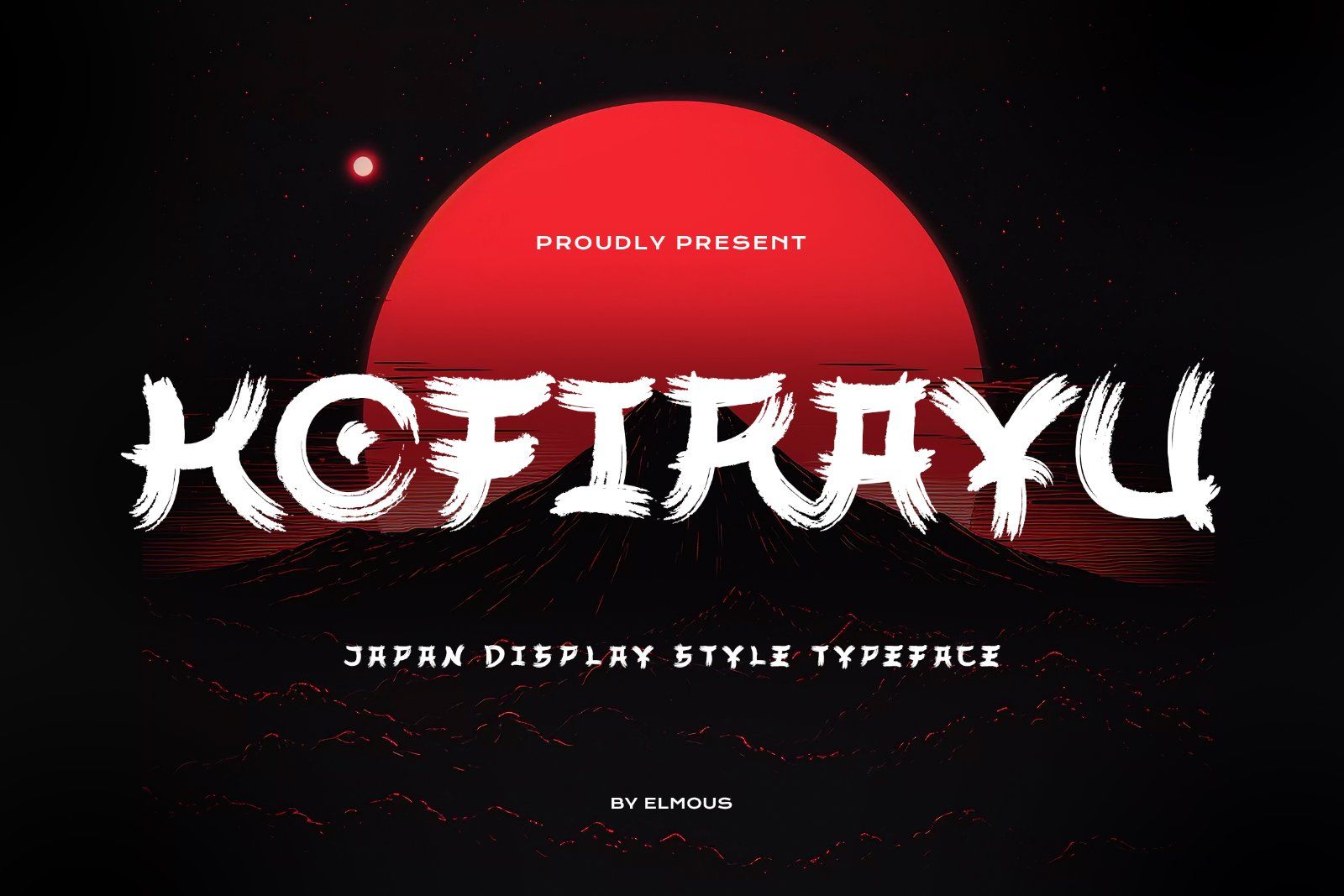 Kofirayu - Japanese Brush Stroke Font — image 1