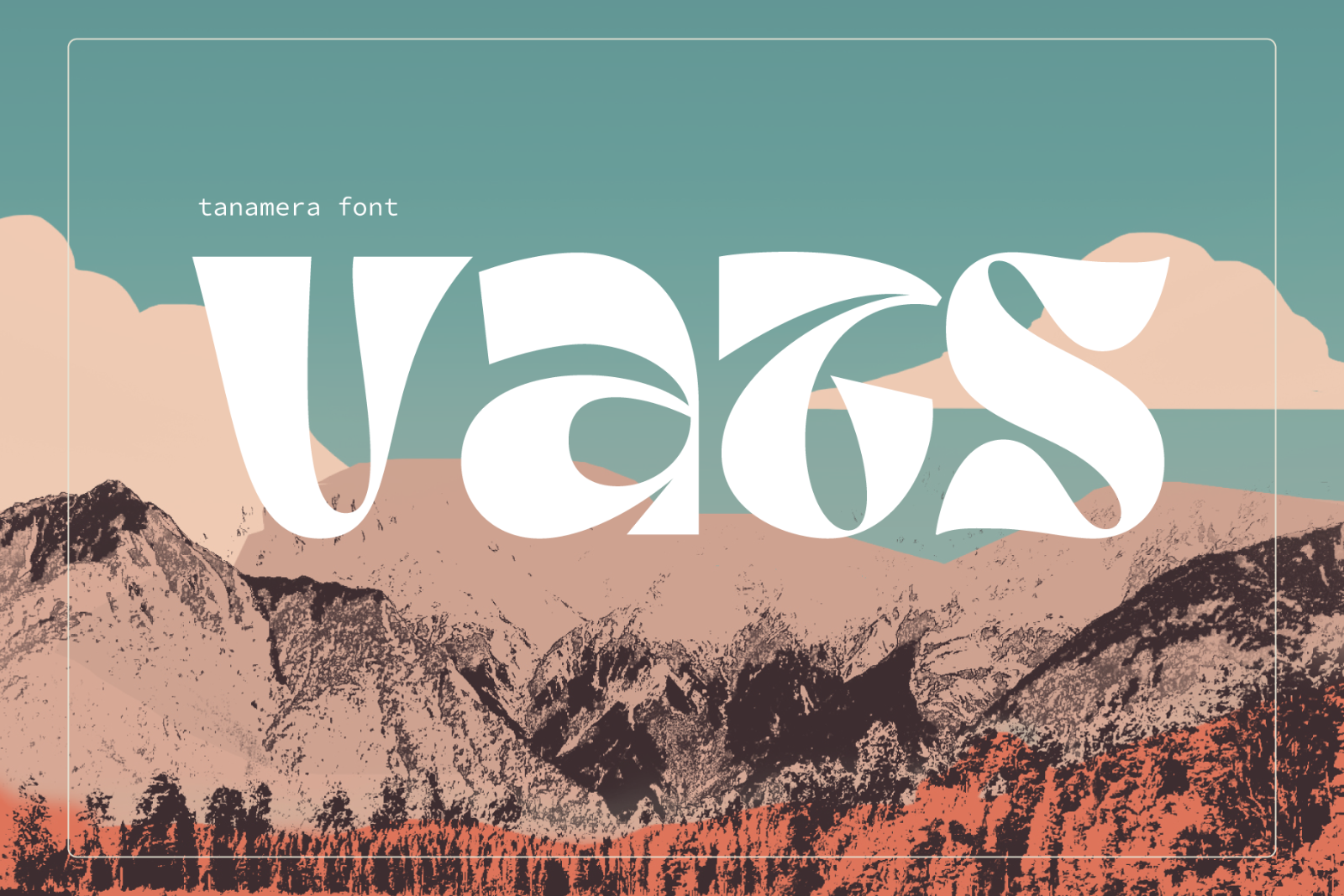 Tanamera | Psychedelic Font — image 2