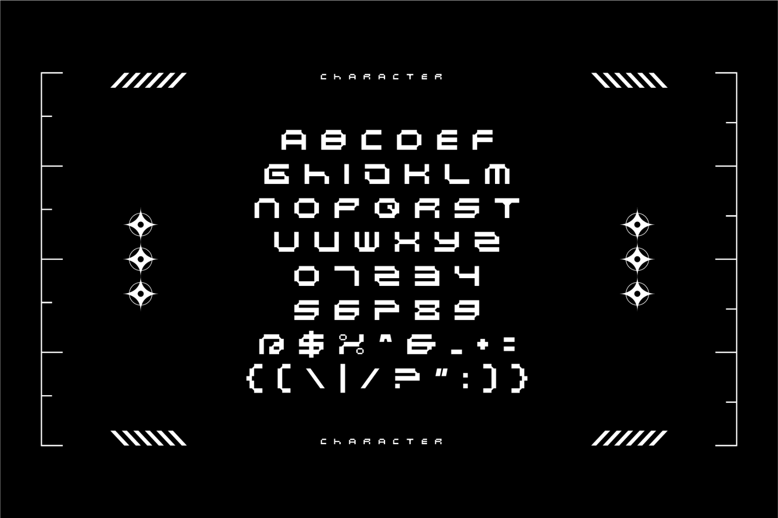 Exonyx - Futuristic Display Font — image 2