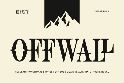 OFFWALL – Display Serif Typeface