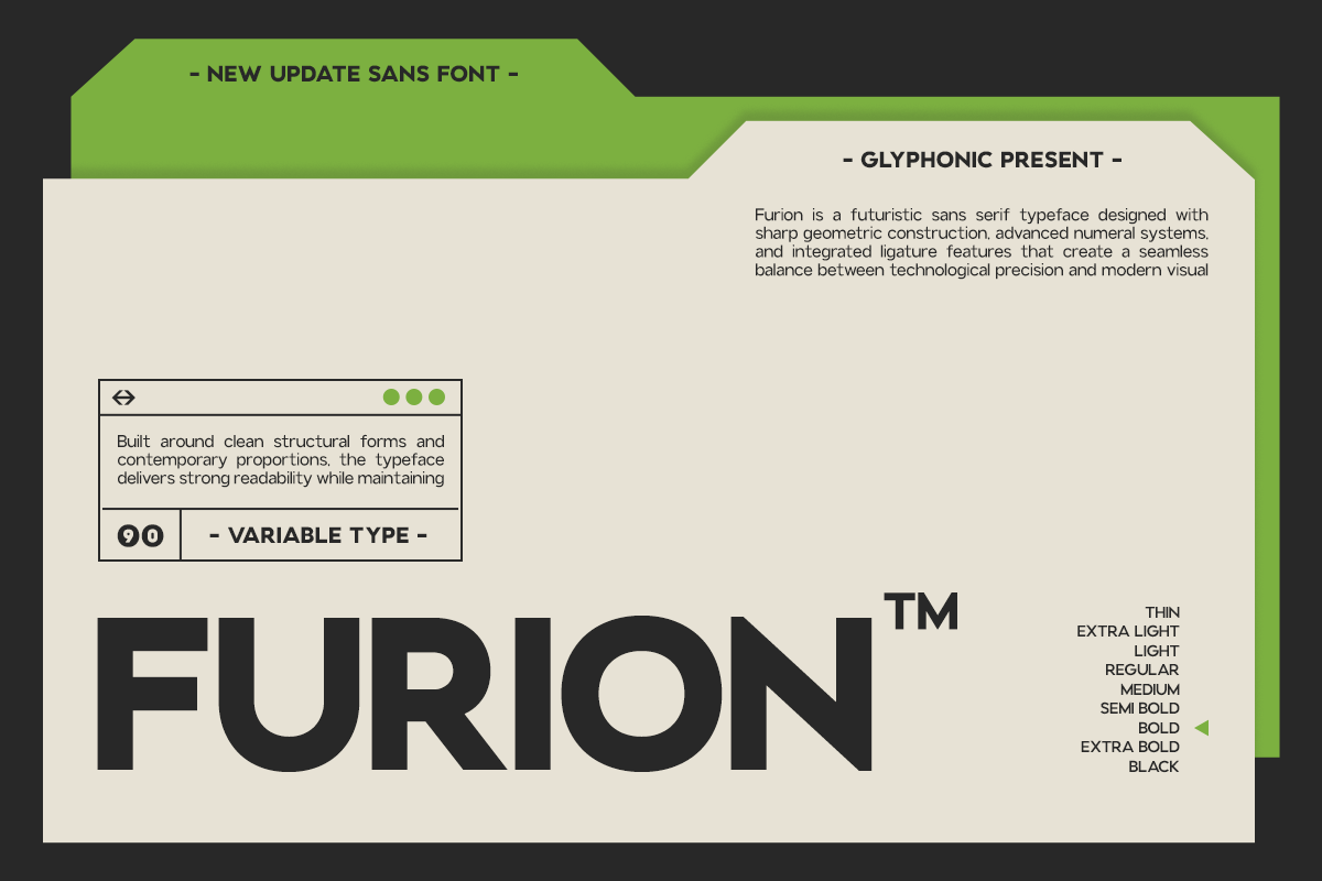 GC Furion – Modern Futuristic Sans — image 1