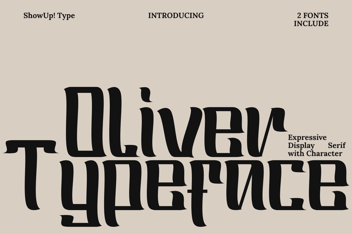 Oliver Typeface — image 1
