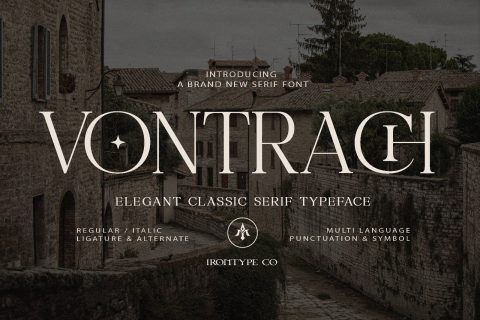 Vontrach - Elegant Serif