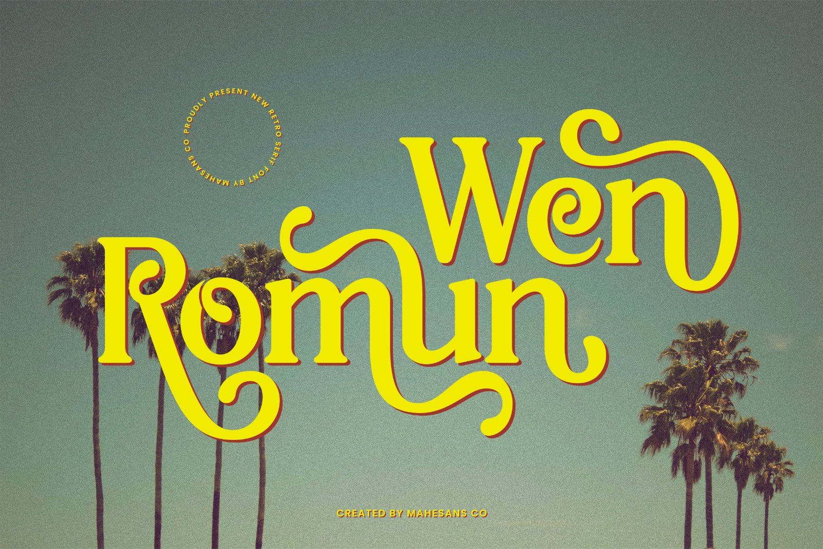 Wen Romun – Nostalgic Display Serif