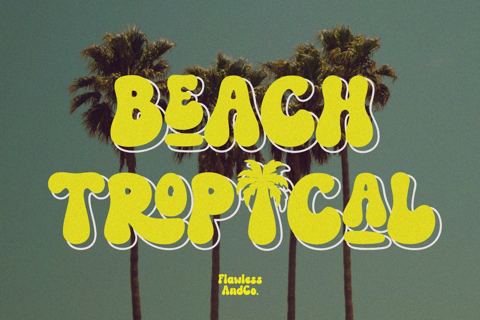 Monley - Retro Groovy Font — image 2