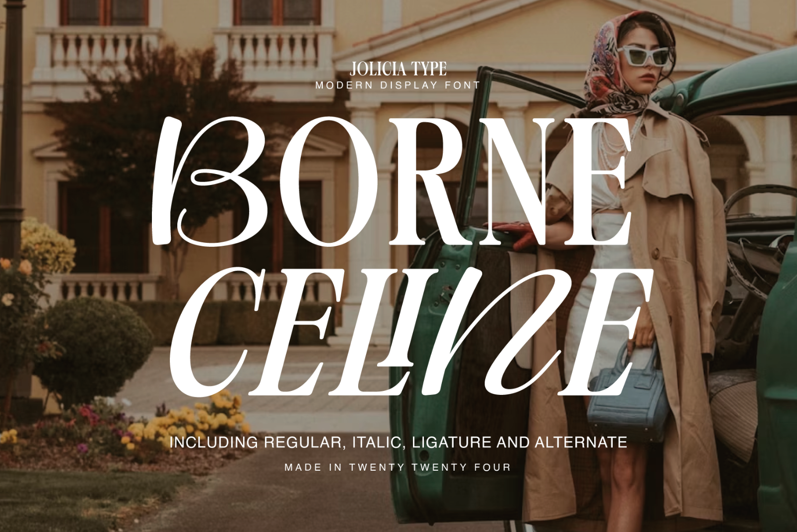 Borne Celine | Modern Display Font — image 1