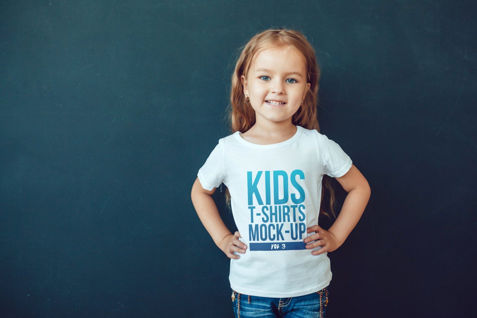 Kids T-Shirt Mock-Up Vol 3