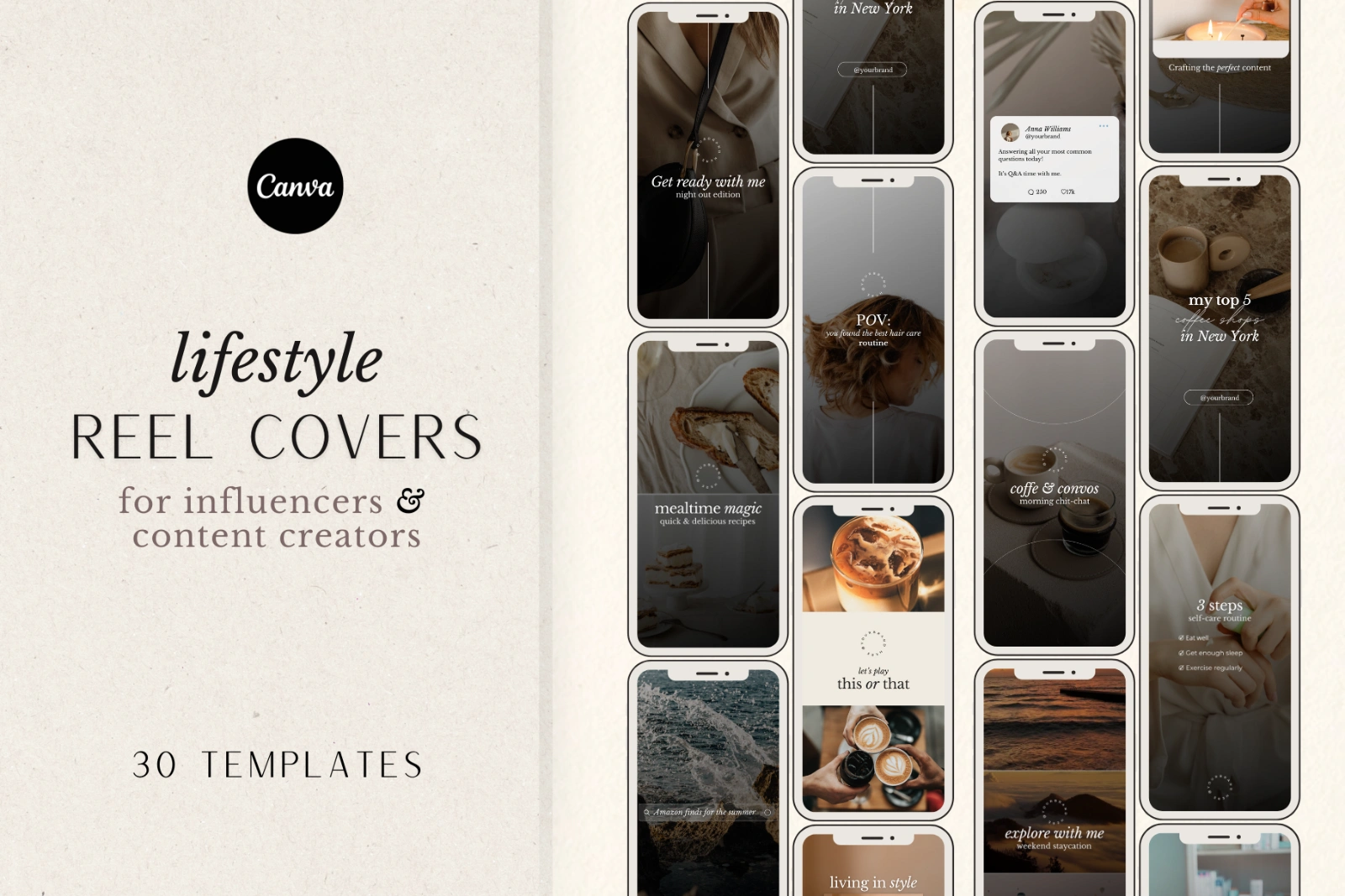 Instagram Reel Cover Templates Canva — image 1