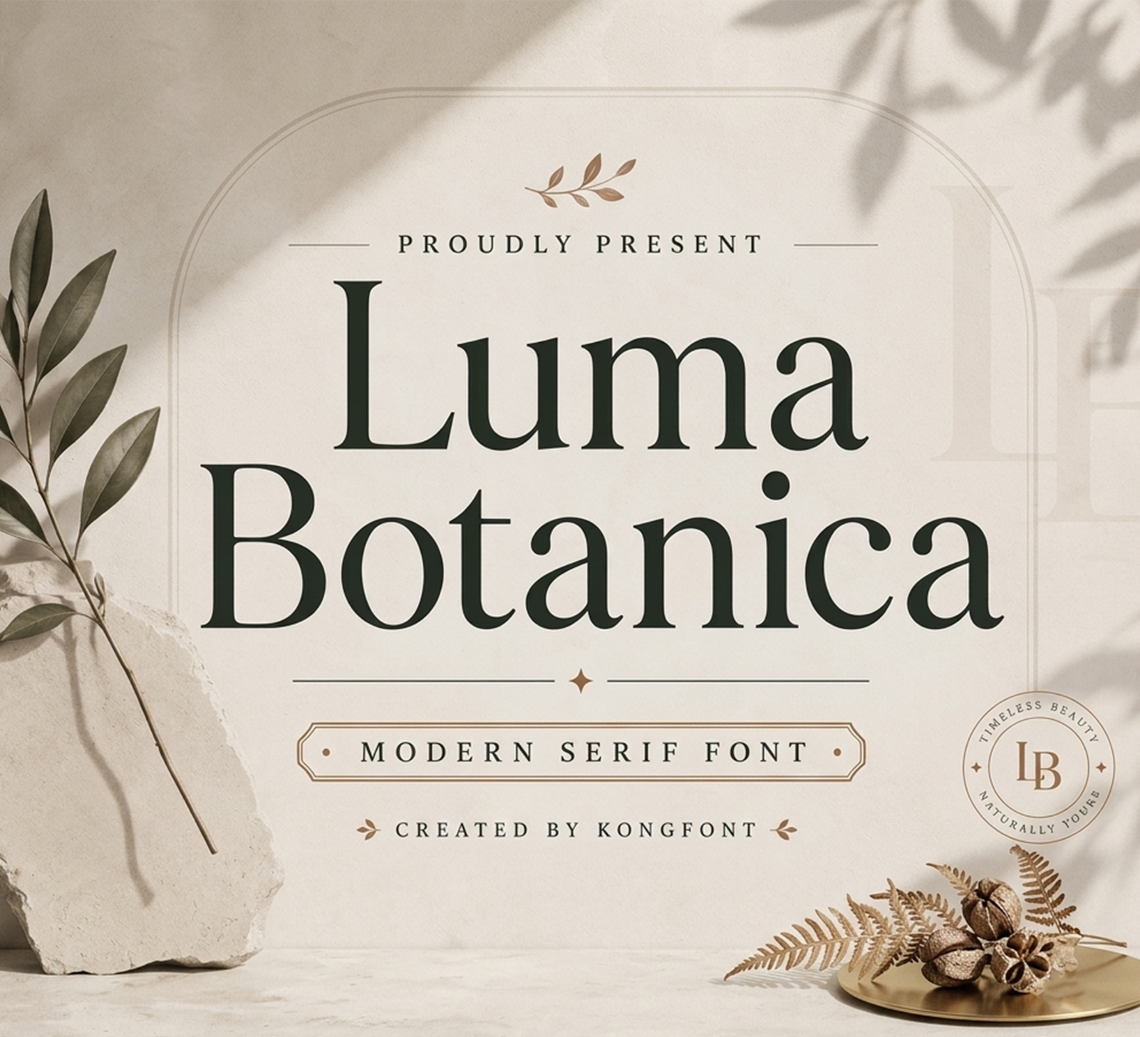 Luma Botanica – Modern Elegant Serif Font — image 1