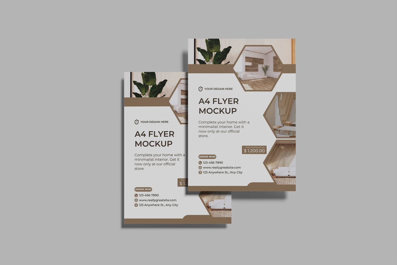 A4 Flyer Mockup — image 1