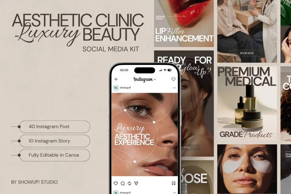 Luxury Aesthetic Clinic IG Kit