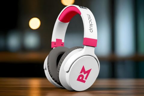 Headphones Mockup Psd file download