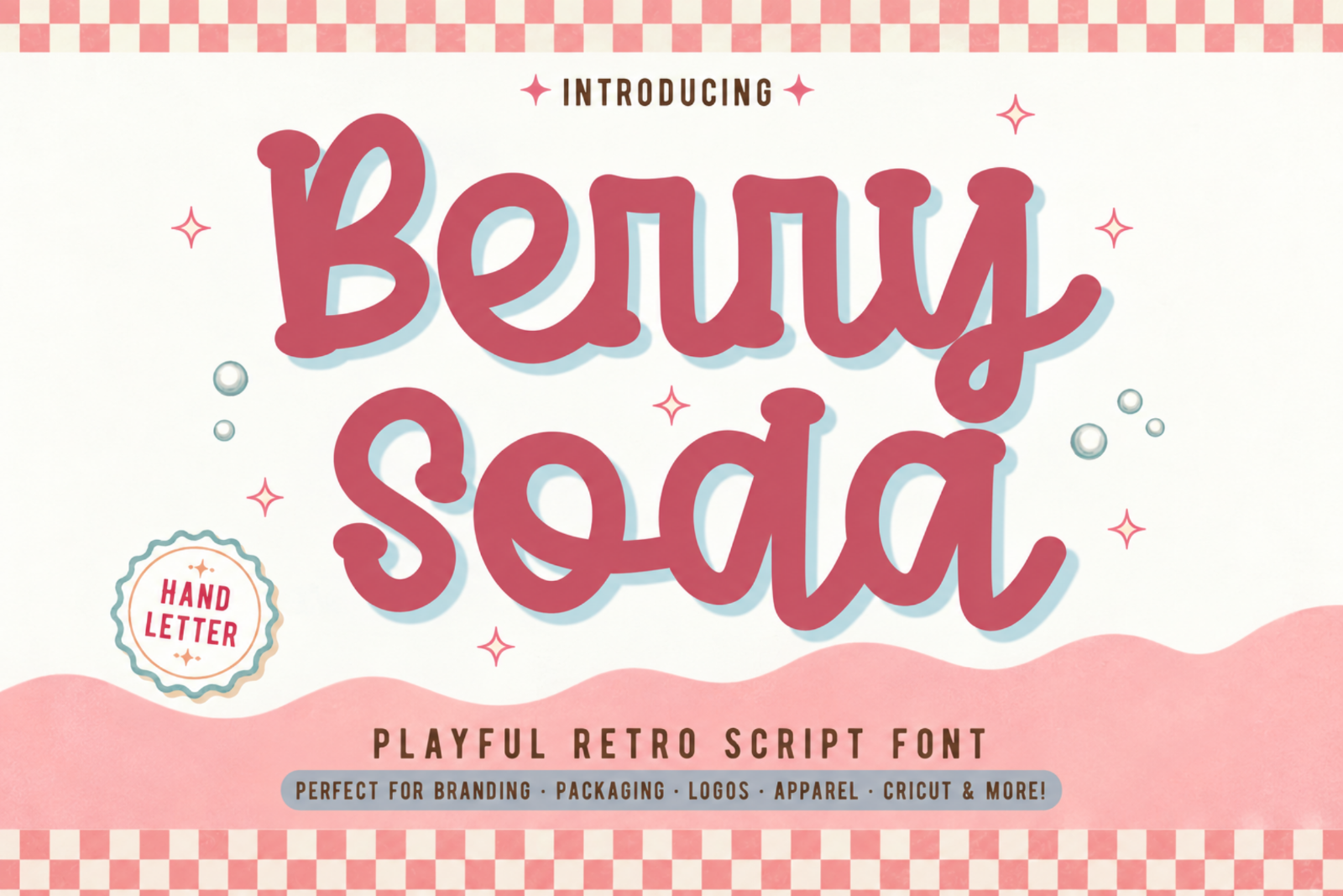 Berry Soda – Retro Script Font — image 1