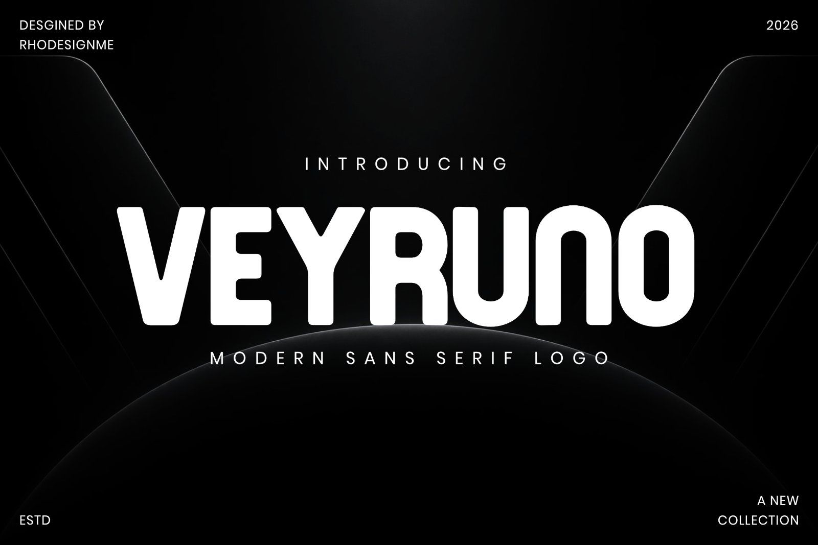 Veyruno | Modern Sans Serif Font — image 1