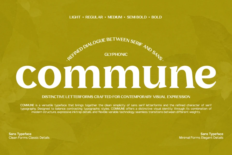GC Commune vol.2 - Versatile Typeface