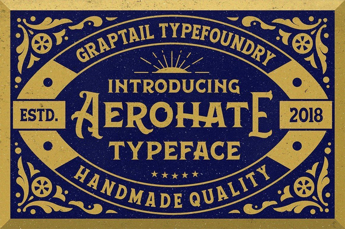 Aerohate Typeface — image 1