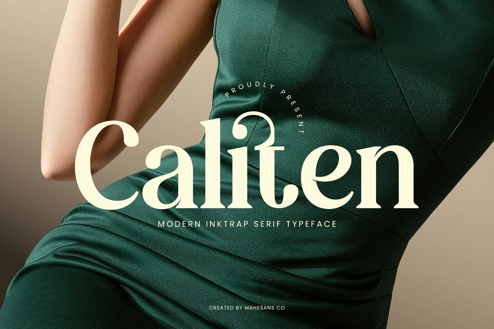 Caliten – Modern Inktrap Serif