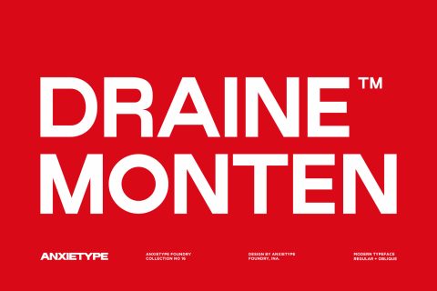 Draine Monten - SANS SERIF
