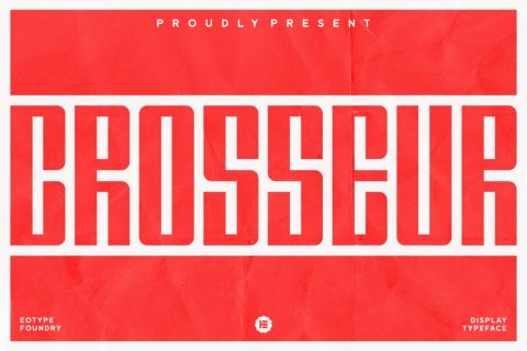 Crosseur - Display Font