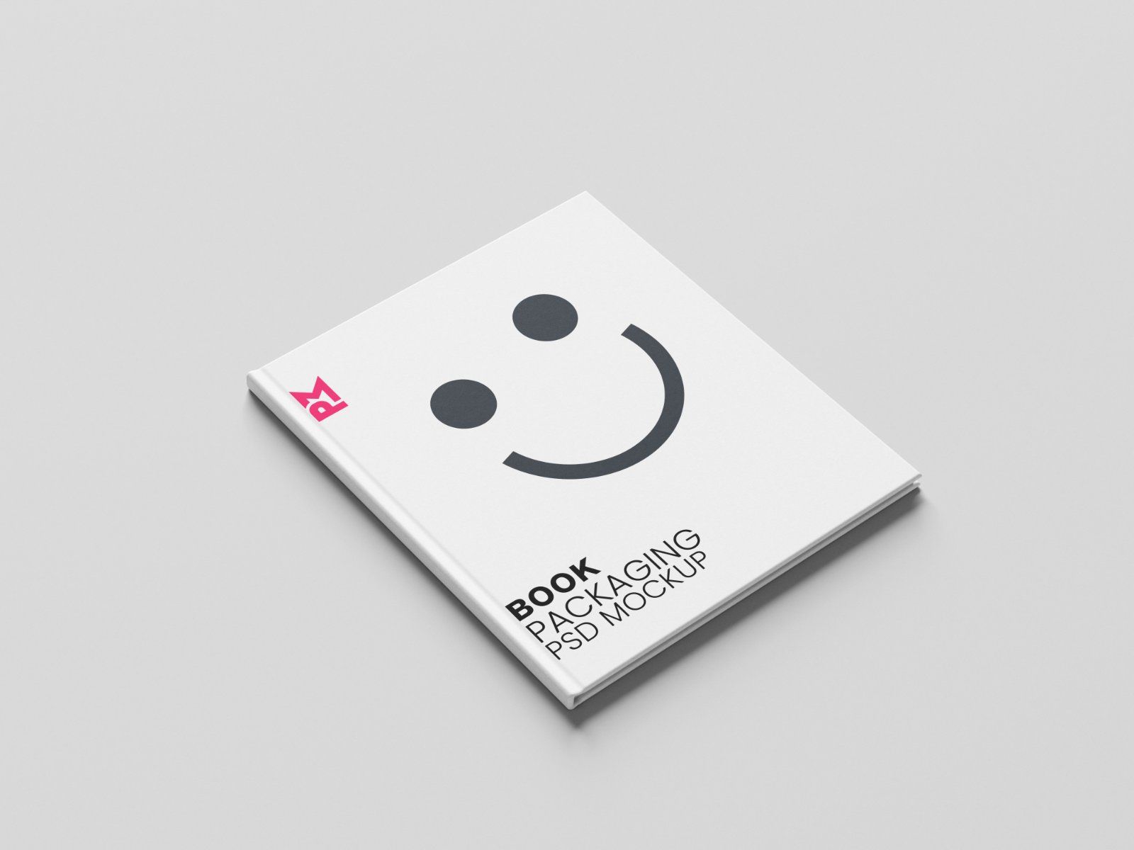 Minimal book mockup