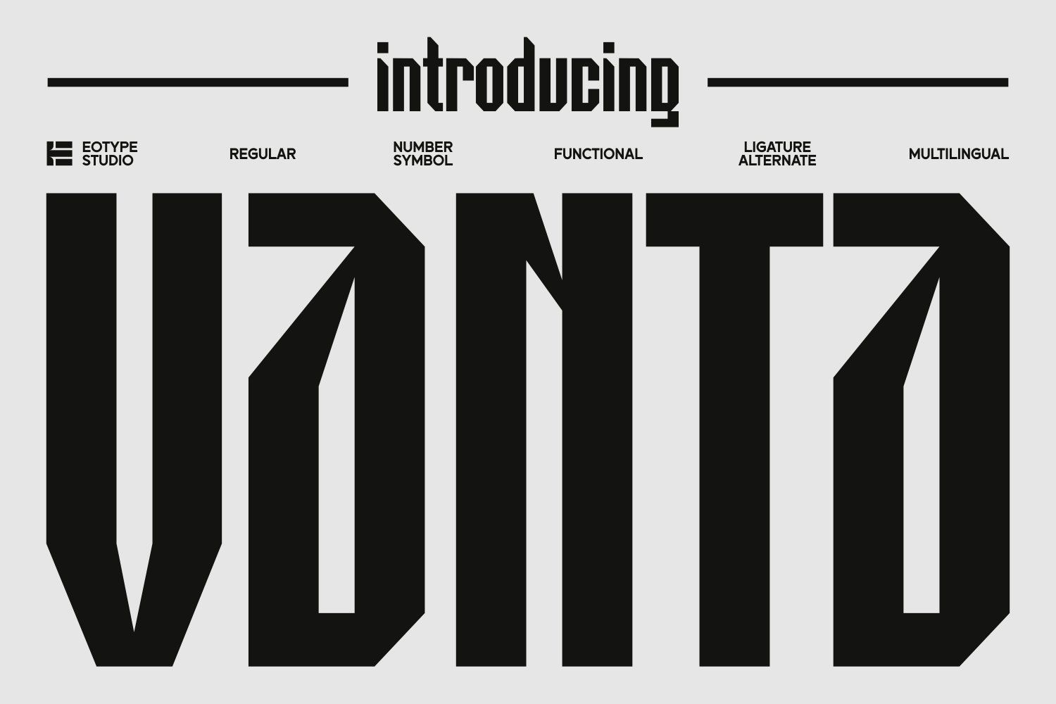 Vanta Typeface