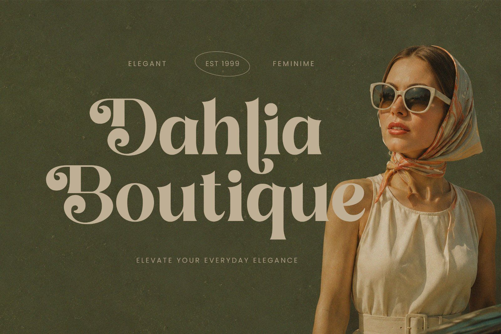 Grand Bambies | Vintage Retro Serif Font